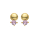 PENDIENTES BOLAS DORADA