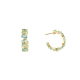 PENDIENTES ARO VERDE