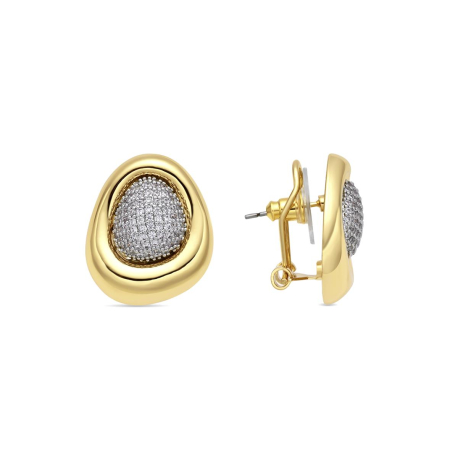 PENDIENTES DORADOS CIRCONITAS