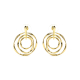 PENDIENTES DORADOS