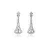 PENDIENTES PLATA ISABELINOS