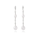 PENDIENTES PLATA Y PERLAS