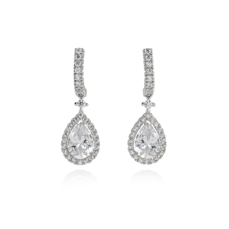 PENDIENTES PLATA Y CIRCONITAS