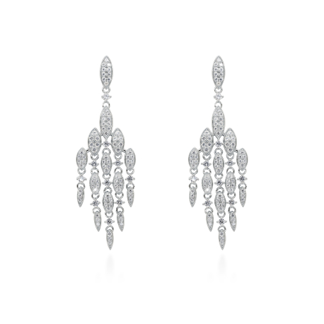 PENDIENTES PLATA Y CIRCONITAS