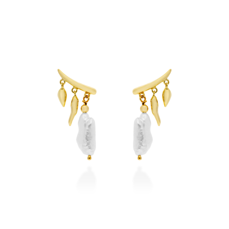 PENDIENTES TREPADOR PERLA