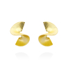 PENDIENTES DORADOS ONDA