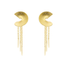 PENDIENTES DORADOS CADENAS