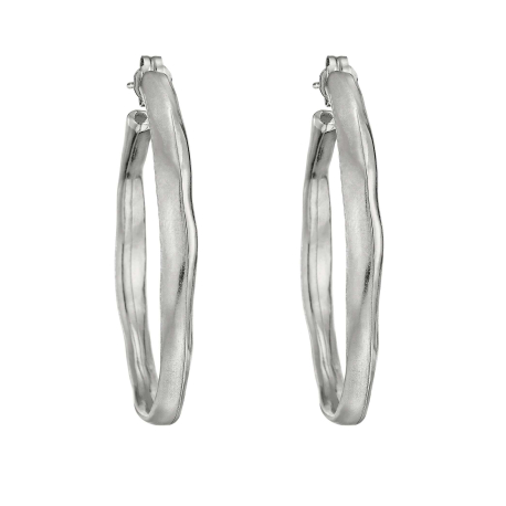 PENDIENTES ARO PLATA