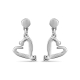 PENDIENTES CORAZON