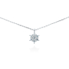COLGANTE FLOR PLATA