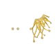EARCUFF DORADO