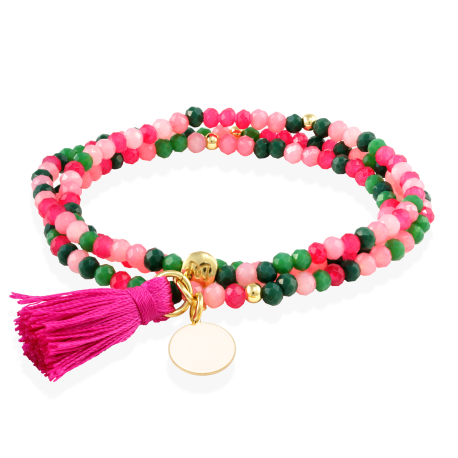 PULSERA FUCSIA