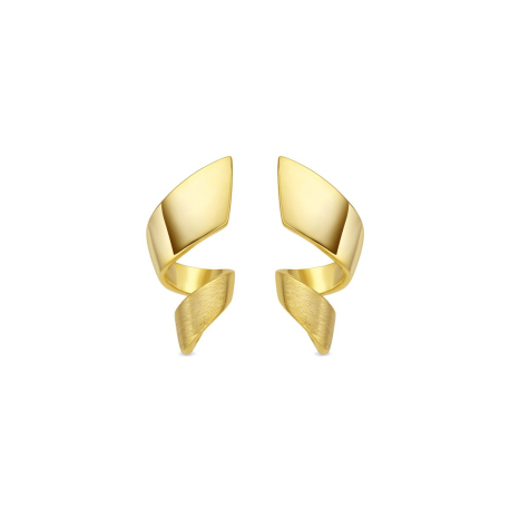 PENDIENTES DORADOS ESPIRAL