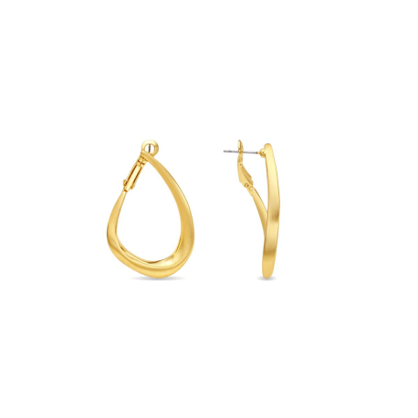 PENDIENTES ARO DORADO