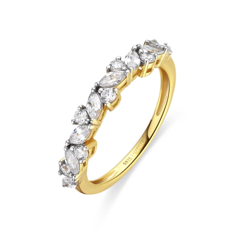 ANILLO DORADO CIRCONITAS