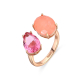 ANILLO ROSA Y CORAL