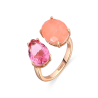 ANILLO ROSA Y CORAL
