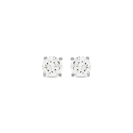 PENDIENTES PUNTO DE LUZ PLATA