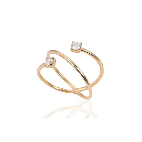 ANILLO TU Y YO ORO 