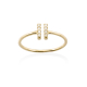 ANILLO ORO Y DIAMANTES