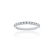 ANILLO ORO BLANCO Y DIAMANTES