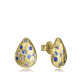 PENDIENTES GOTA DORADOS