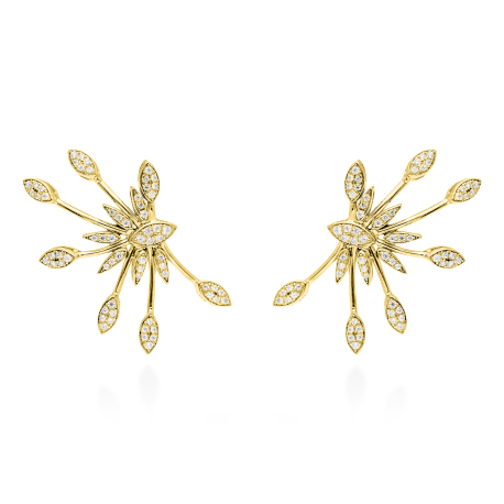 PENDIENTES DORADOS CIRCONITAS