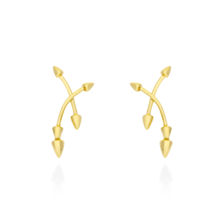 PENDIENTES DORADOS