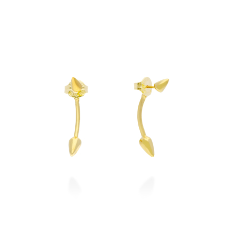 PENDIENTES DORADOS