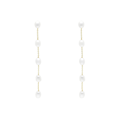 PENDIENTES PERLAS LARGOS