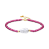 PULSERA ROSA CON PERLA