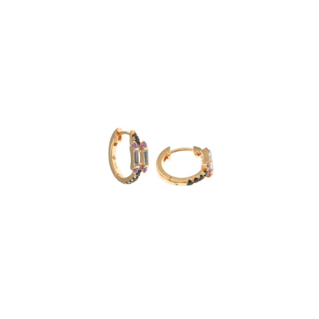 PENDIENTES ARO COLORES