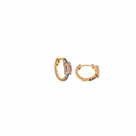 PENDIENTES ARO DORADO