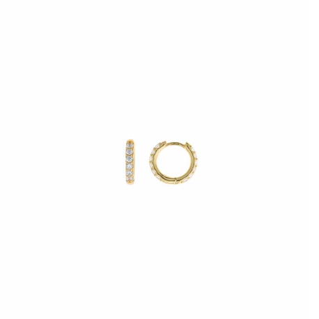 PENDIENTES ARO DORADOS