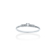 ANILLO ORO BLANCO Y DIAMANTES