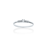 ANILLO ORO BLANCO Y DIAMANTES