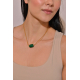 COLLAR MALAQUITA