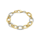PULSERA DORADA Y PLATA