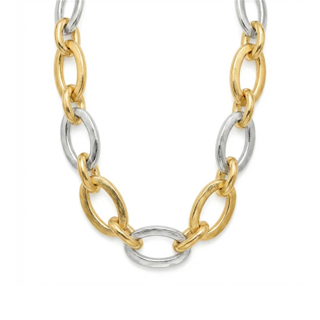 COLLAR DORADO Y PLATA