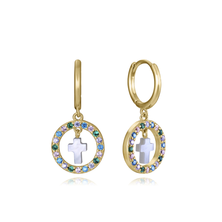 PENDIENTES ARO CRUZ