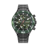 RELOJ HOMBRE ACERO NEGRO