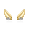 PENDIENTES ORO Y BRILLANTES