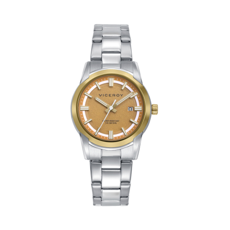 RELOJ MUJER ACERO