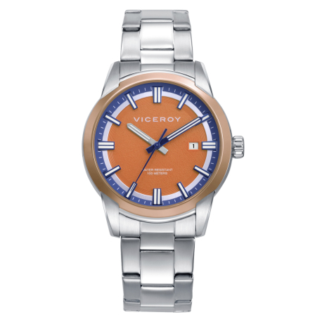 RELOJ HOMBRE NARANJA