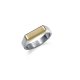 ANILLO ACERO COMBINADO