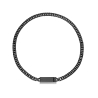 COLLAR ACERO NEGRO