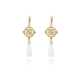 PENDIENTES AGATA BLANCA