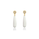 PENDIENTES AGATA BLANCA