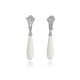 PENDIENTES AGATA BLANCA