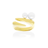 ANILLO DORADO PERLAS